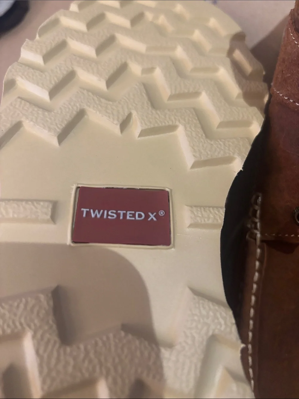 NWT Twisted X Men's Tan/Brown Leather Boots